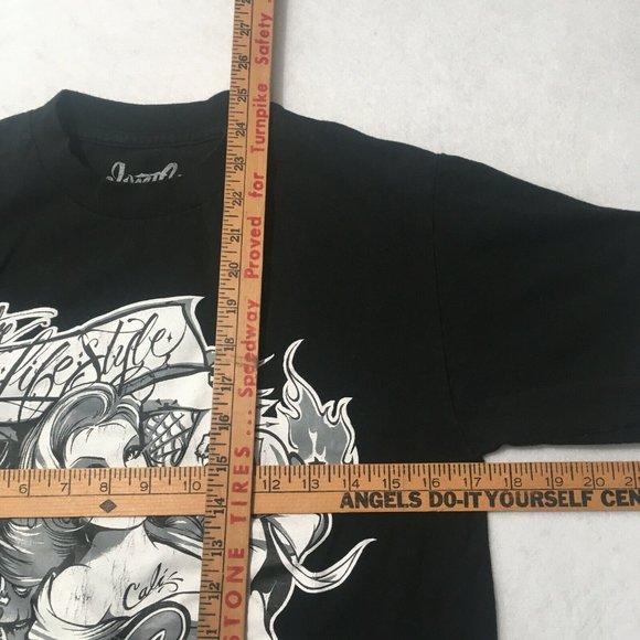 The Lifestyle West Coast Customs Men's T Shirt Black Regular Fit Authentic - Picture 4 of 9